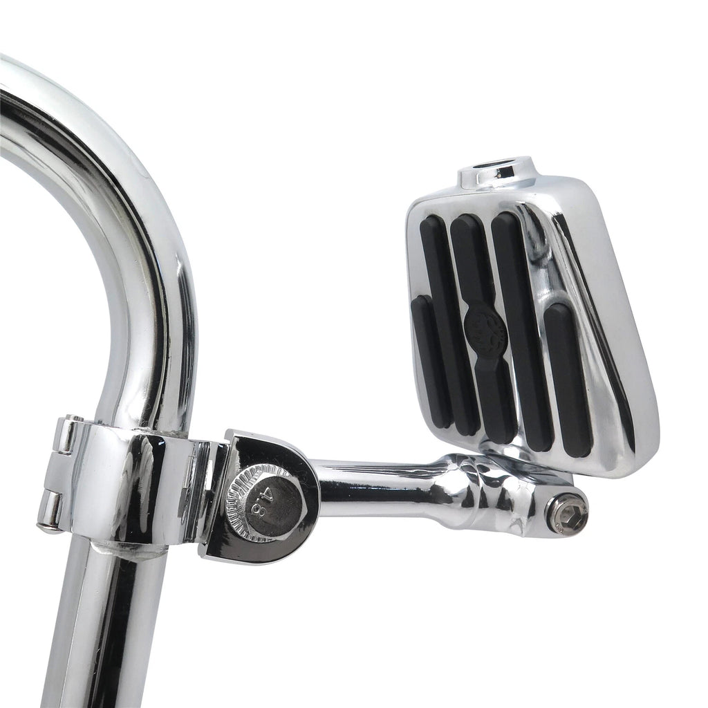 Furious Flame 4.5" Foot Pegs for Honda Shadow, Harley Road King (Year Range)