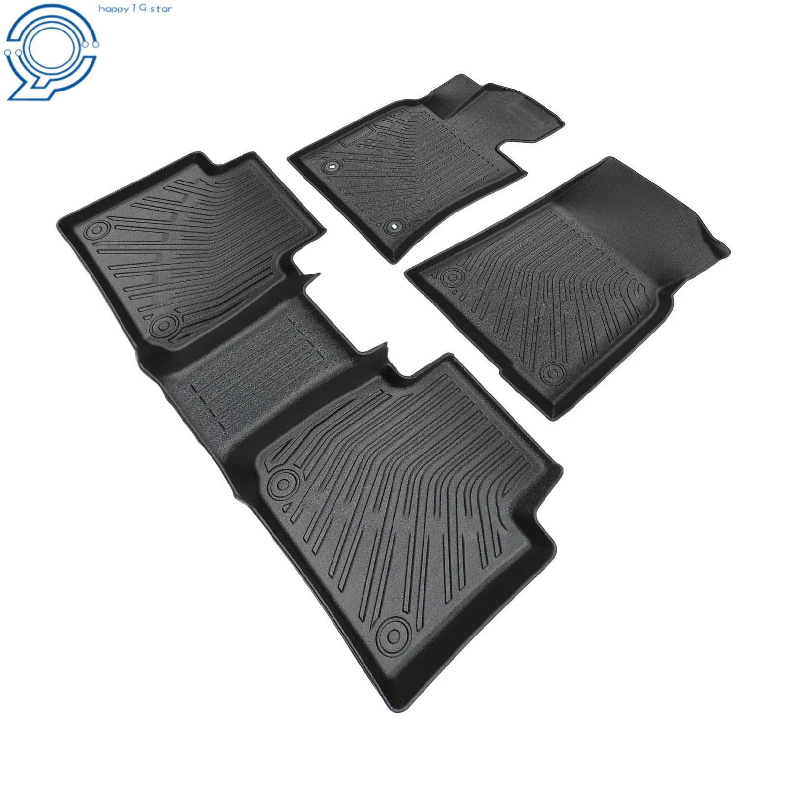 3D TPE Floor Mats Liners for Toyota Camry SE XLE LE Sedan (2018–2024)