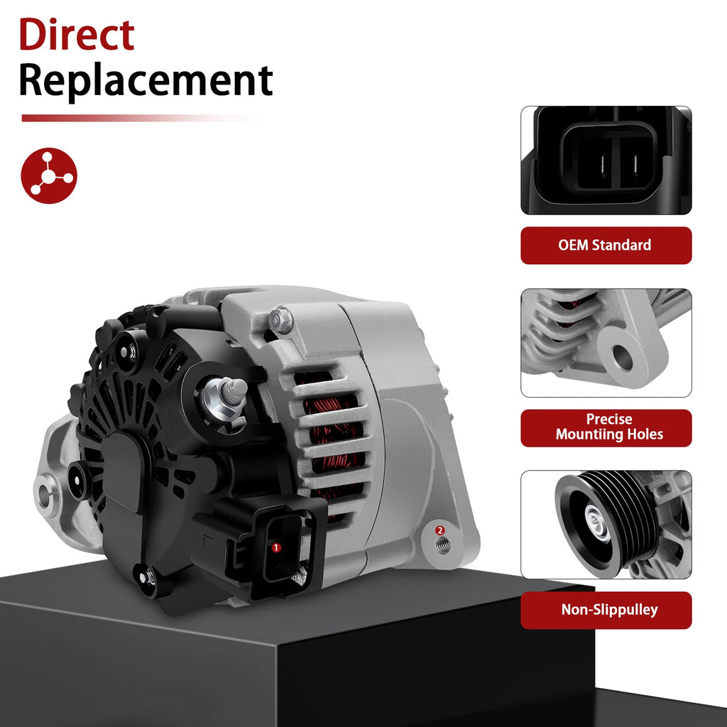 Alternator for Nissan Quest (2005–2009) 3.5L V6 145Amp