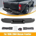 Complete Rear Step Bumper Assembly for Nissan Frontier (1998–2004)