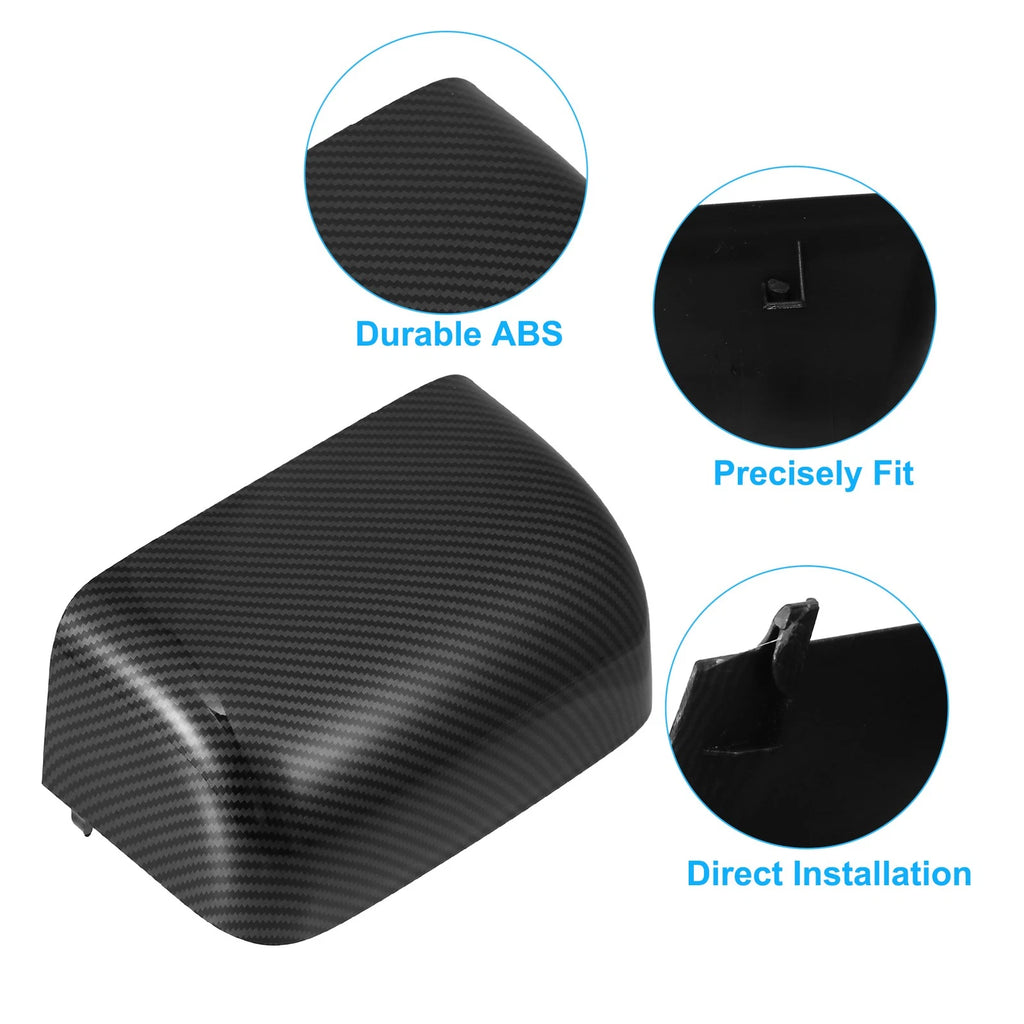 1 Pair Rearview Mirror Cap Cover Black for Ford Excursion (2001–2005)