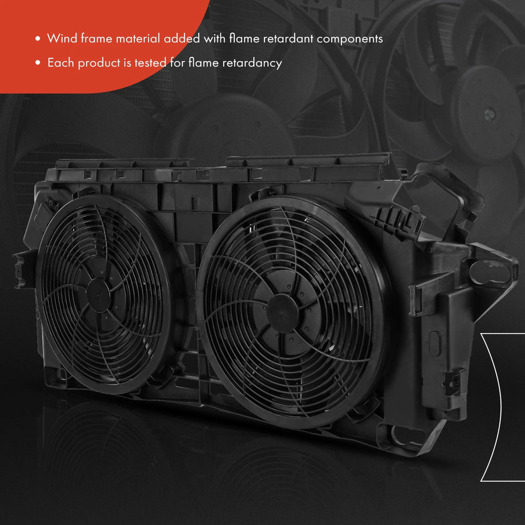 Dual Cooling Fan Assembly for Mercedes-Benz Sprinter 2500 (2007–2018)