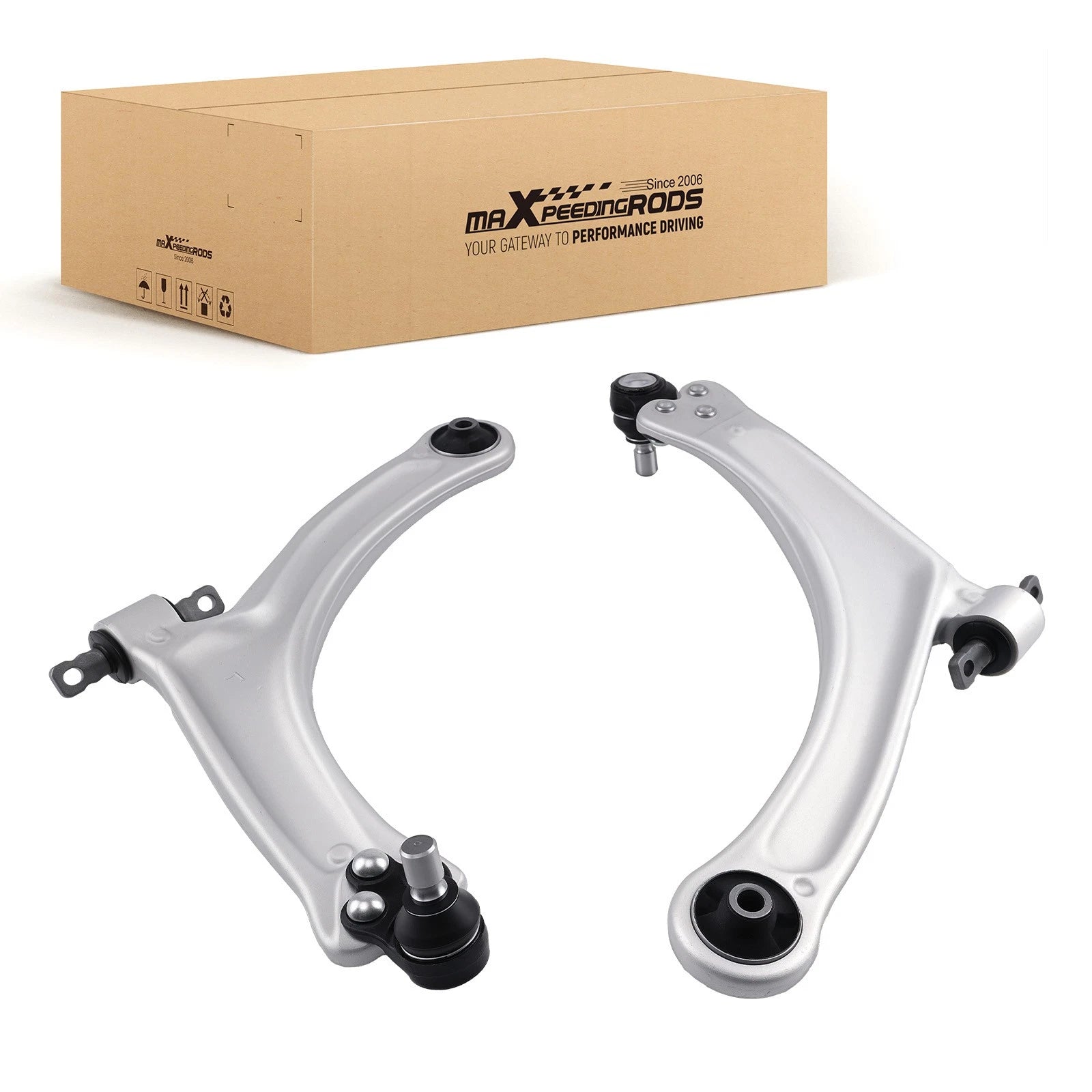 Pair Front Lower Control Arms for Chevy Cobalt HHR Pontiac G5 (2005–2010)