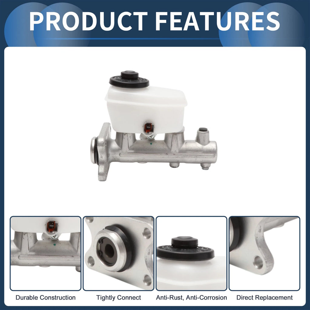 Brake Master Cylinder with Reservoir No. 4720160550 for Toyota Land Cruiser (1993–1997)