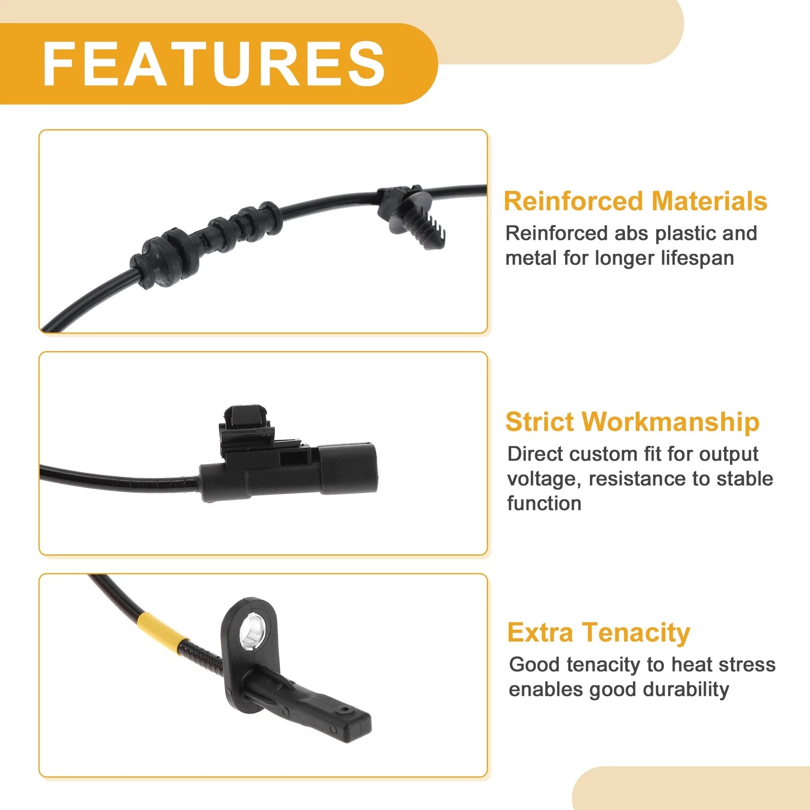 ABS Wheel Speed Sensor No. 23417245 for Chevrolet Malibu (2013–2015)