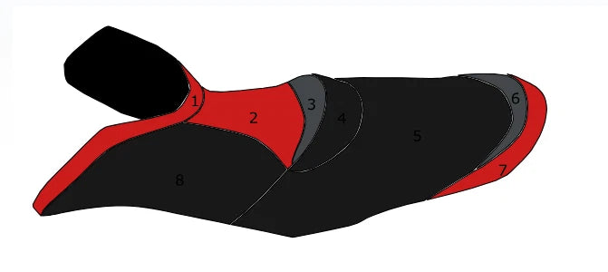 Seat Cover for Sea-Doo RXT-300, RXT-X aS 260, RXT 260 (2016–2017)