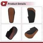 Gear Shift Knob Cover for BMW 3 Series E90 (2004–2012) Black Brown Faux Leather