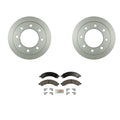 Bosch Rear Disc Brake Rotors & Ceramic Brake Pads Kit for Savana 3500 (2003–2023)