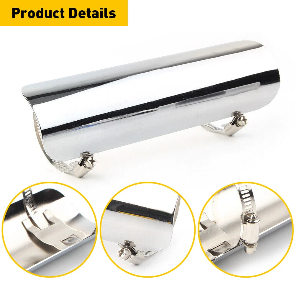 Exhaust Muffler Pipe Heat Shield for AUXITO Motorcycle
