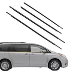 Outside Window Moulding Weatherstrip Trim Seal for Toyota Sienna (2011–2020)