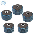 50 Pack Zirconia Flap Disc Sanding Grinding 120 Grit for Automotive Use