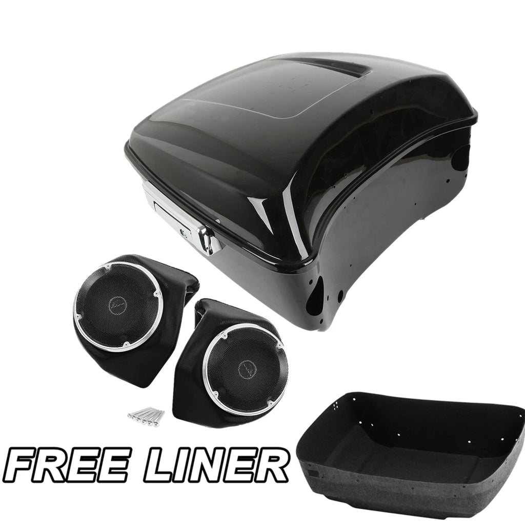 Trunk & 6.5" Speaker Luggage for Harley Touring Road King (2014–2025)