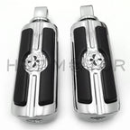 Chrome Gear Skull Footpeg for Victory Cross Roads (2018–2023)