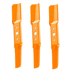 Set of 3 Mower Blades for Cub Cadet MTD 942-05052A 742-05052A (50" Deck)