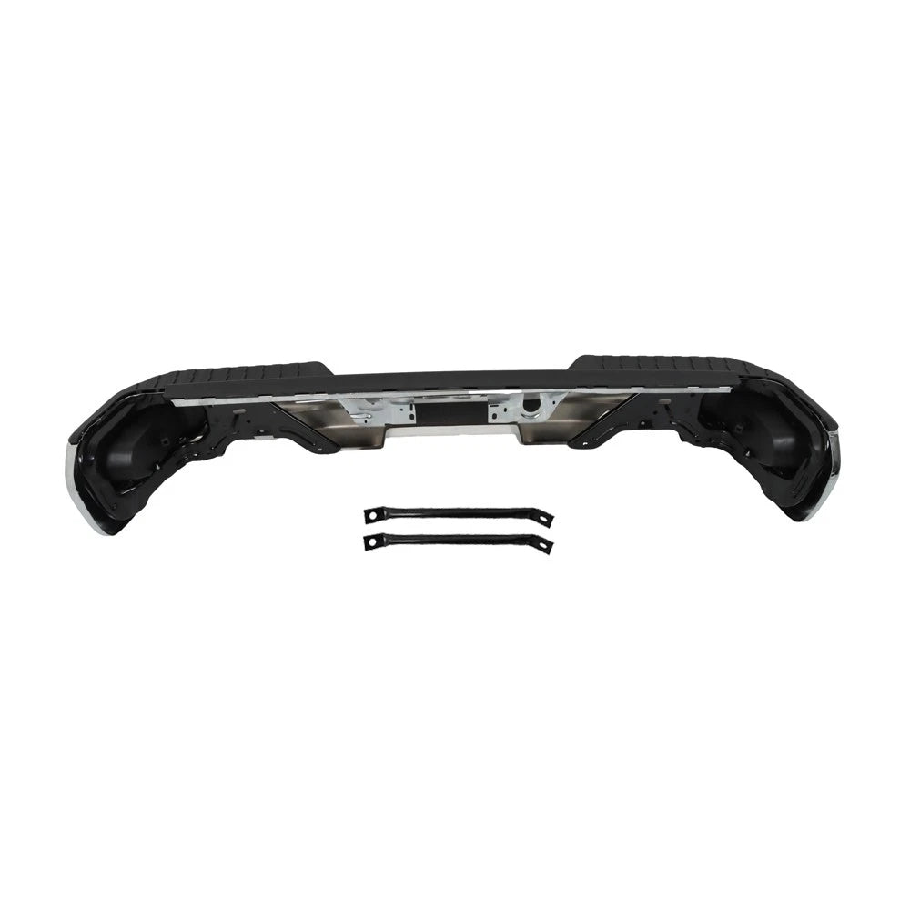 Steel Rear Bumper Assembly for Chevy Silverado GMC Sierra 1500 (2019–2023)