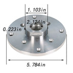 6" Chuck for Reverse Turning Spindle (Universal Fit)