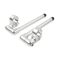 35MM 7/8" Clip-On Handlebar for Universal Cafe Racer - Silver