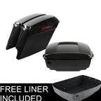 Stretched Hard Saddlebags for Harley Touring Electra Glide (2014–2025)