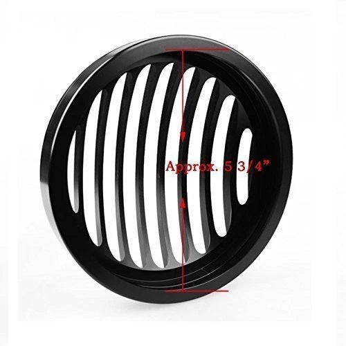 5 3/4" CNC Headlight Grill Cover for Harley Sportster XL 883 1200 (2004–2014)