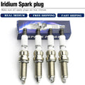 Set of 4 Iridium Spark Plugs SILZKBR8D8S (97506) for BMW 12120039664