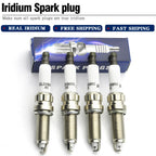 Set of 4 Iridium Spark Plugs SILZKBR8D8S (97506) for BMW 12120039664
