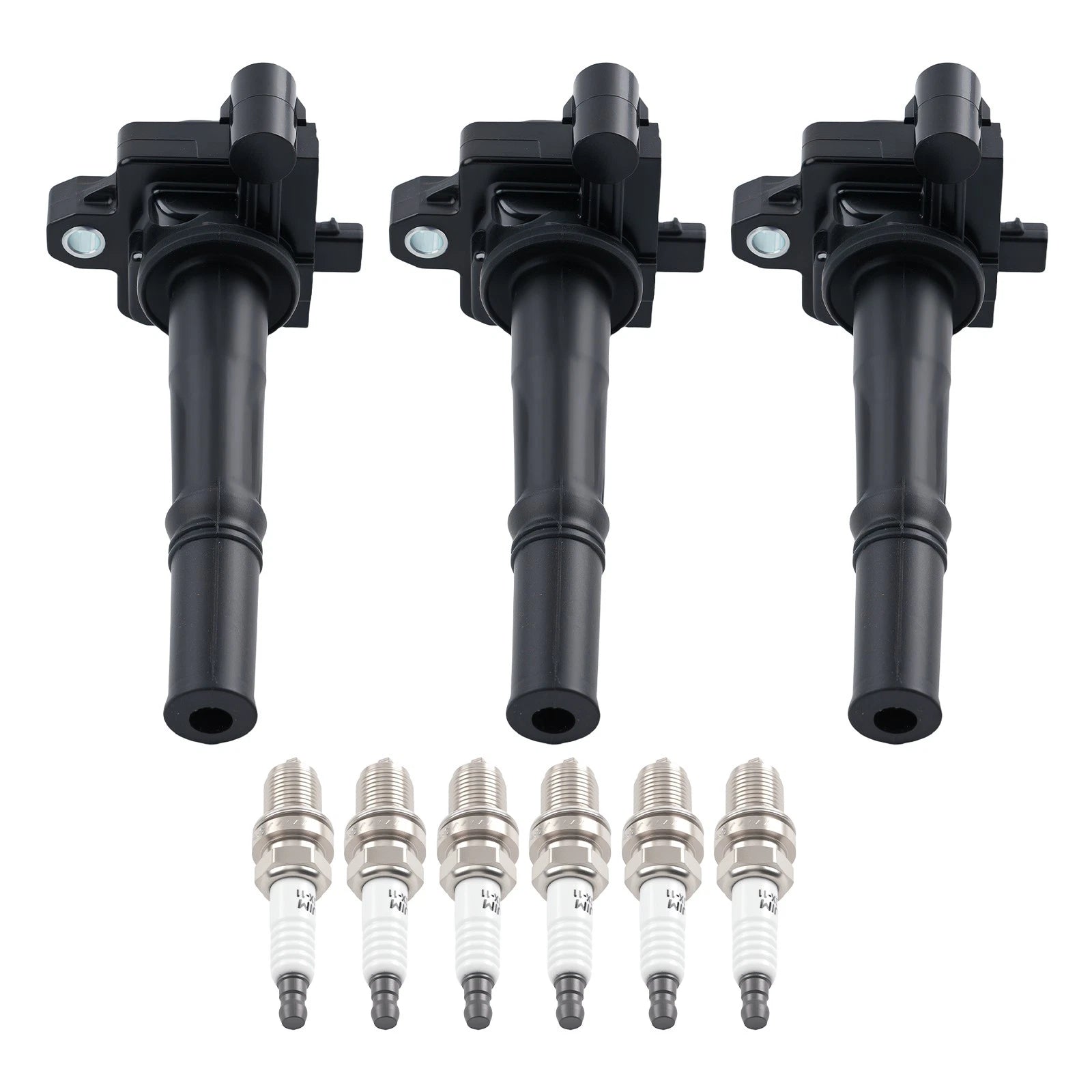 3X Ignition Coil + 6X Spark Plug for Toyota Tundra Tacoma (2000–2004) UF156