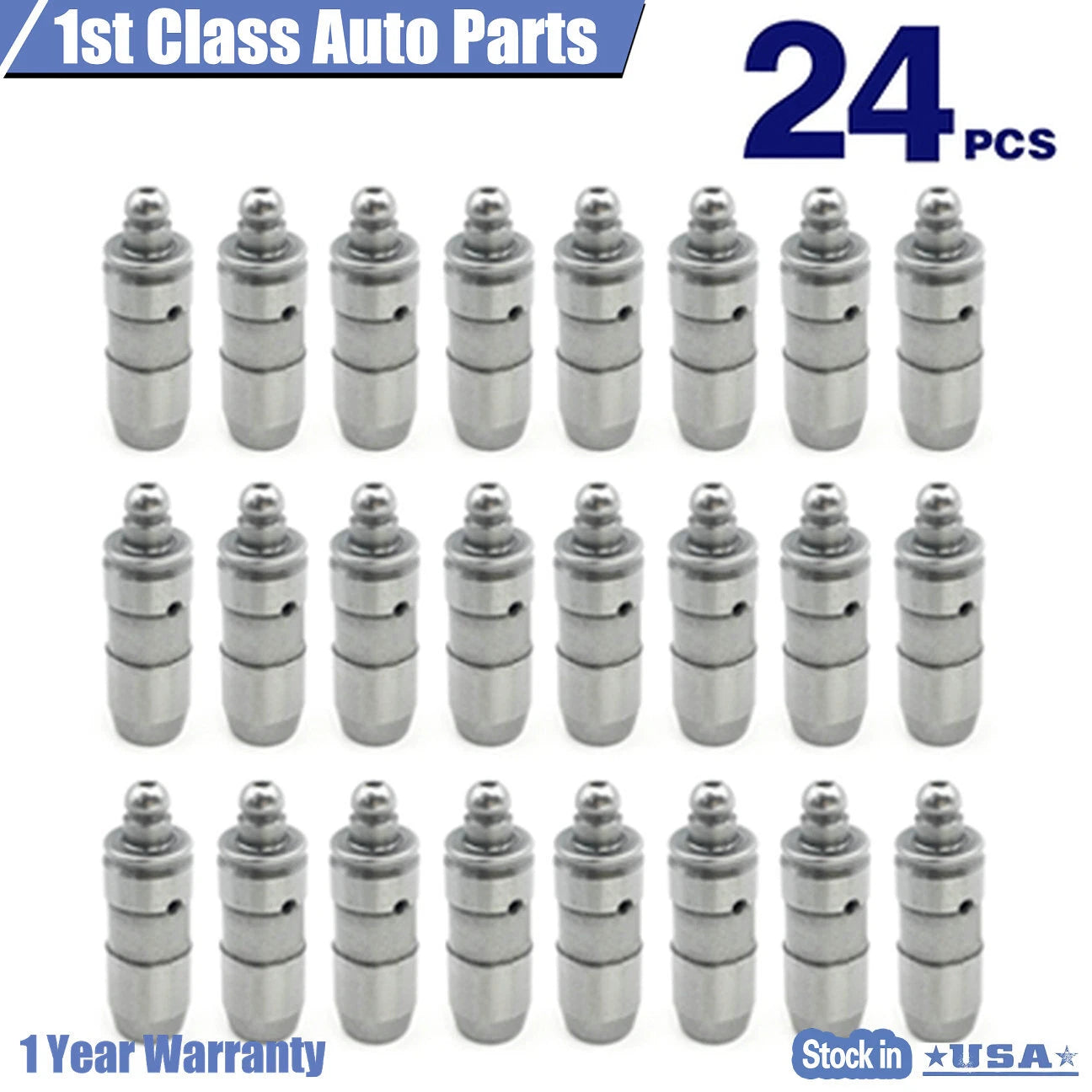 24PCS Valve Lifters for Ford Expedition Lincoln Mercury (1997–2014)