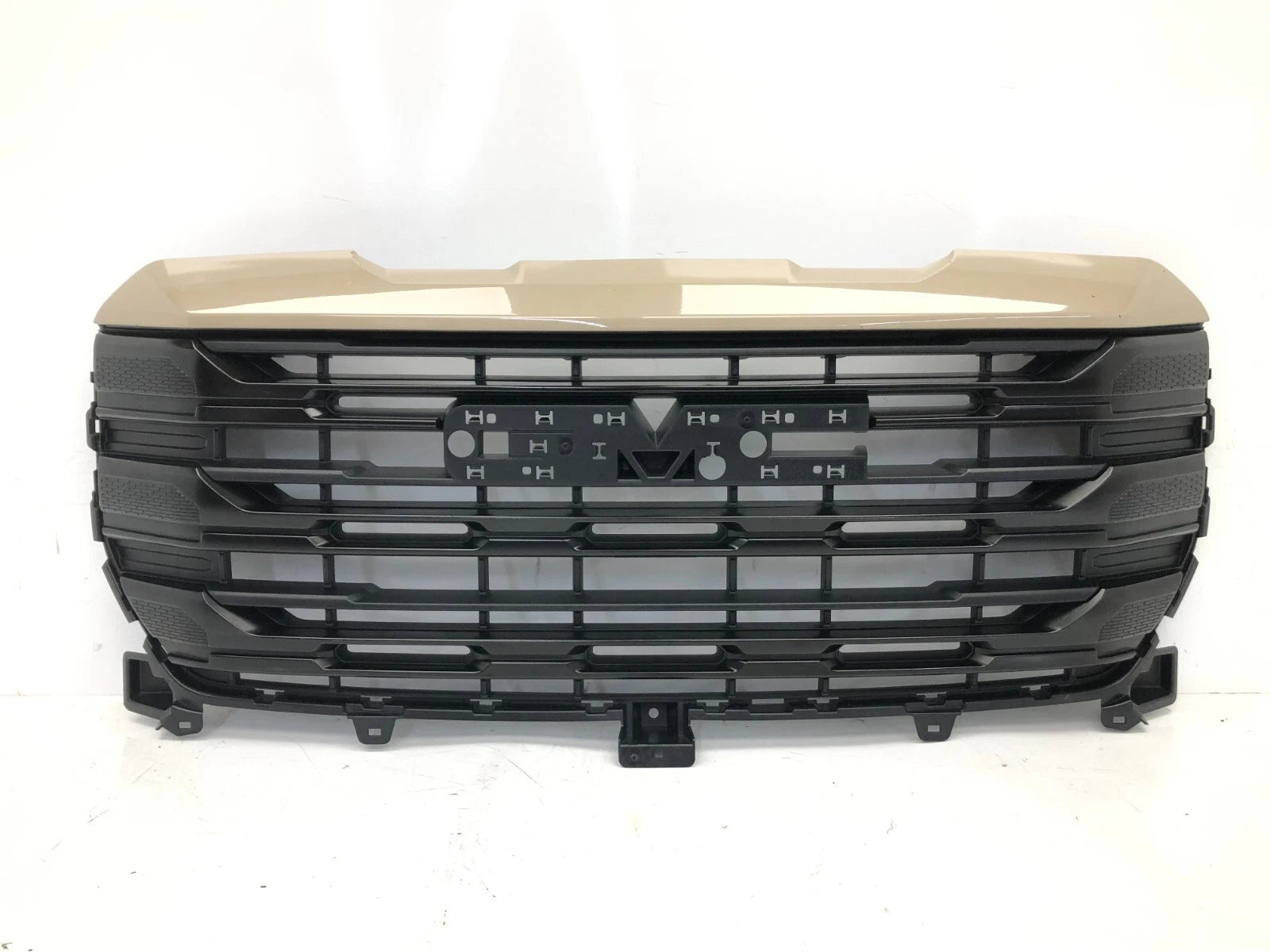 OEM Front Upper Bumper Grille for GMC Sierra 1500 (2022–2024) Desert Sand MET #36