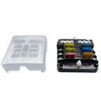 6-Way Blade Fuse Holder Box for Car Boot 12/24V