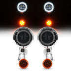 Auxiliary LED Spot Fog Light for Harley Electra Road Glide (1997–Present)