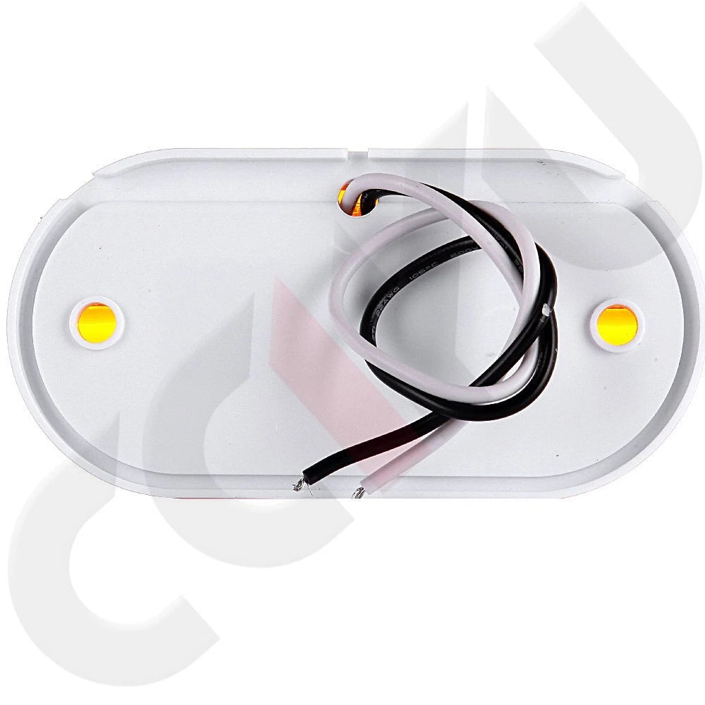 Set of 8 LED Side Marker Roof Lights for Horse Trailer