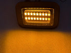 Pair Clear LED Front Corner Turn Signal Parking Light for Hummer H2 (2003–2009)