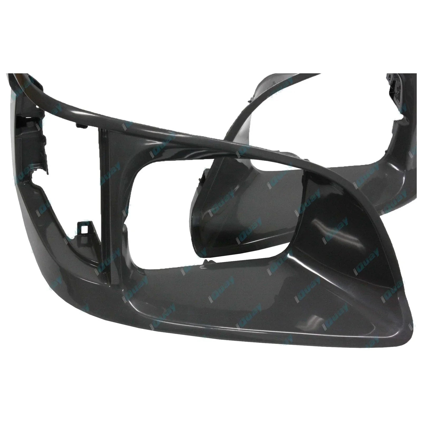 Dark Grey Headlight Surrounds 2 x for Toyota Hiace (1998-2005)