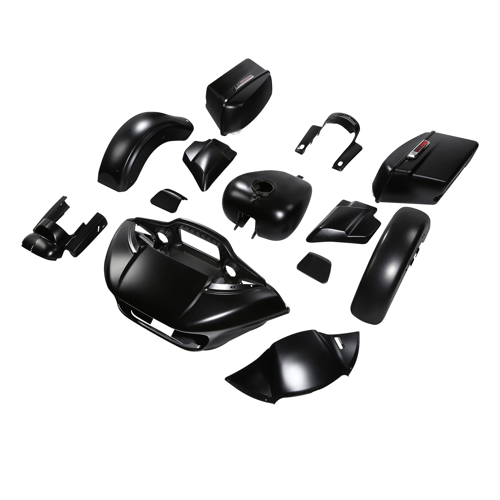 Fairings Bodywork for Harley CVO Road Glide (2015–2024) Black Denim