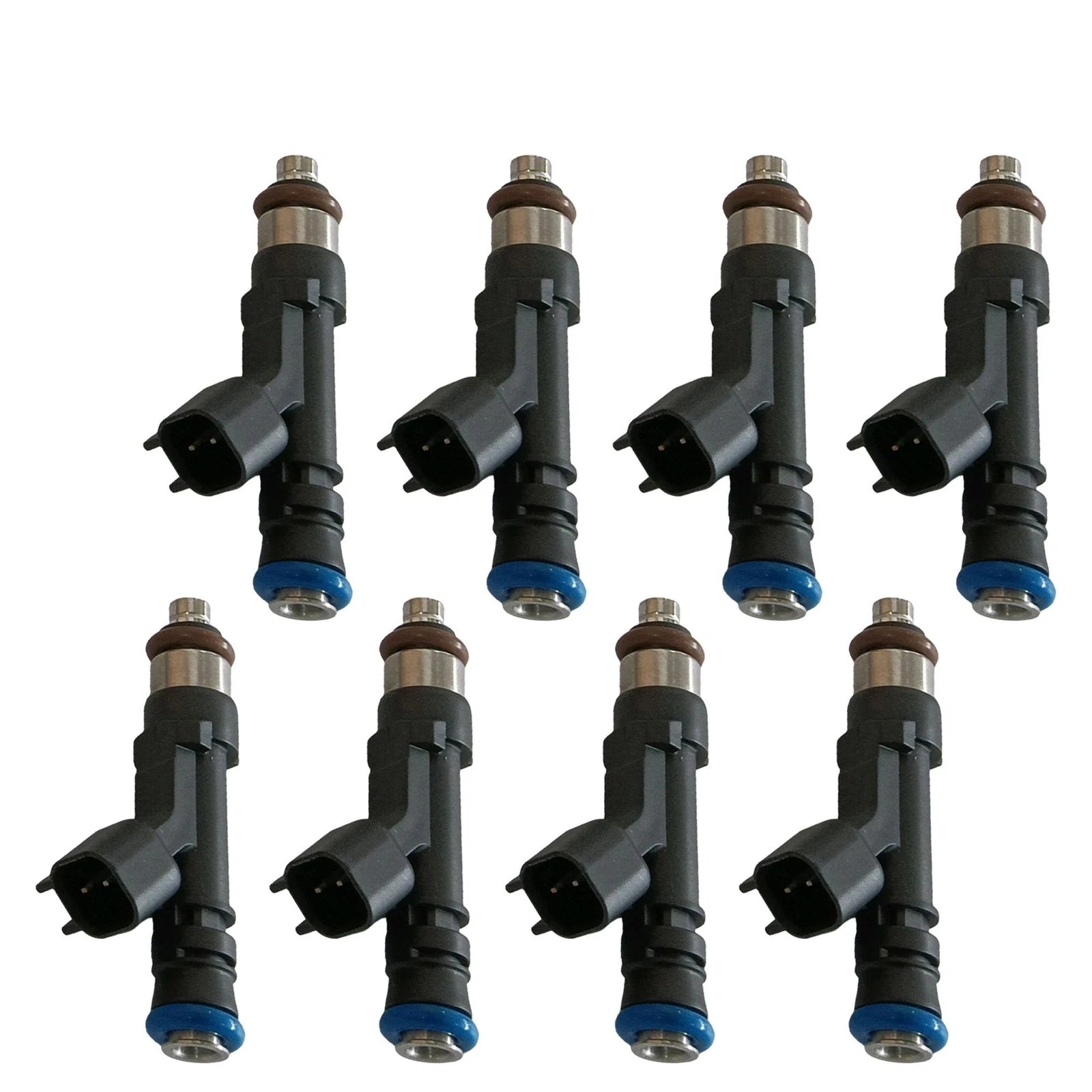 Set of 8 Fuel Injectors for Ford E-350 E-450 F-250 F-350 Super Duty (2017–2019)