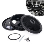 High Flow 14" x 3" Round Washable Air Cleaner w/ Chrome Lid for SBC BBC