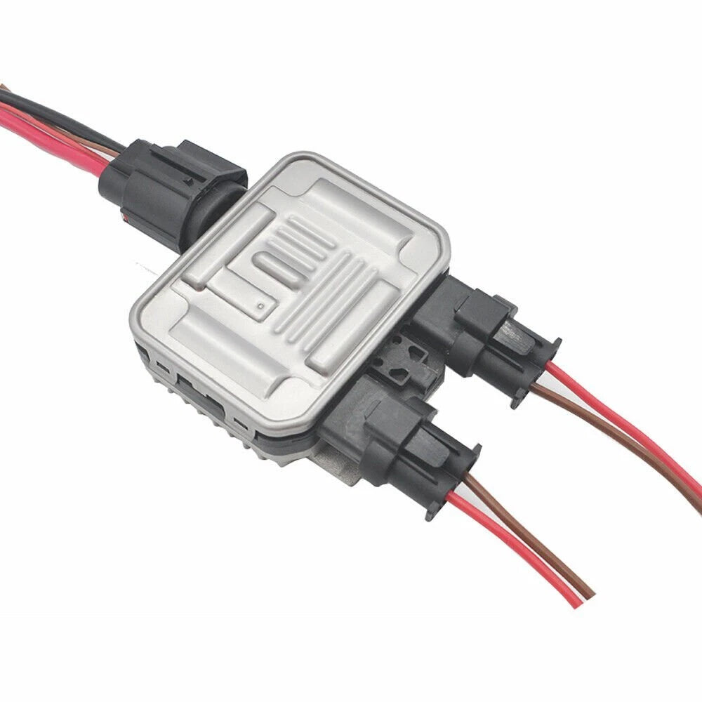 2X Cooling Fan Module Plug Connector for Ford Edge, Flex, Lincoln MKX, MKS (2009)