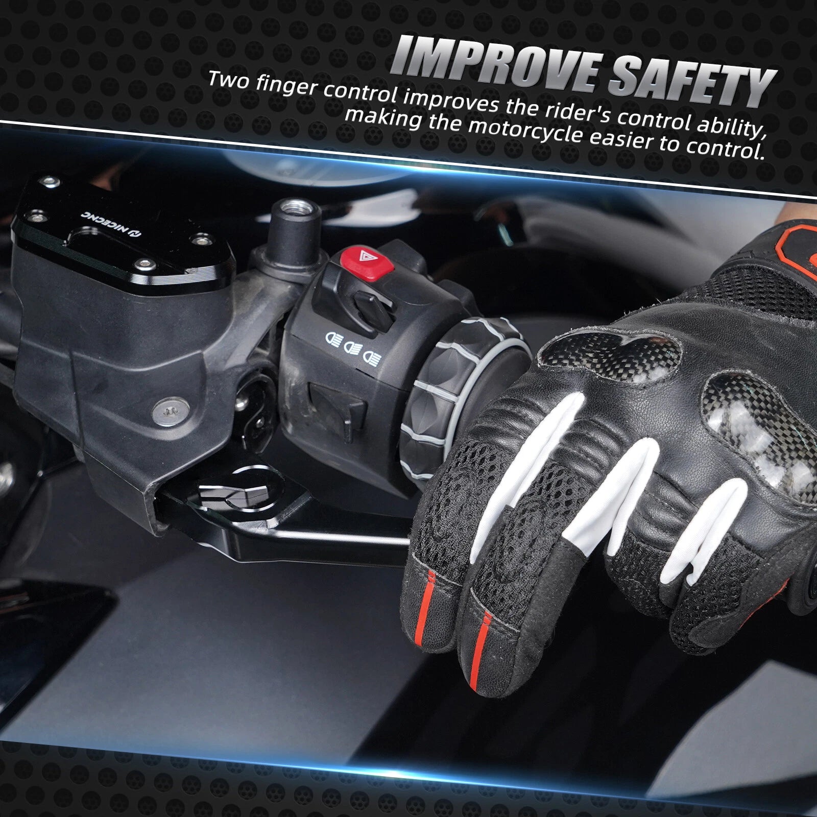 CNC Shorty Brake Clutch Lever for BMW R1250GS R1250R R1250RS R1250RT (2018–2024)