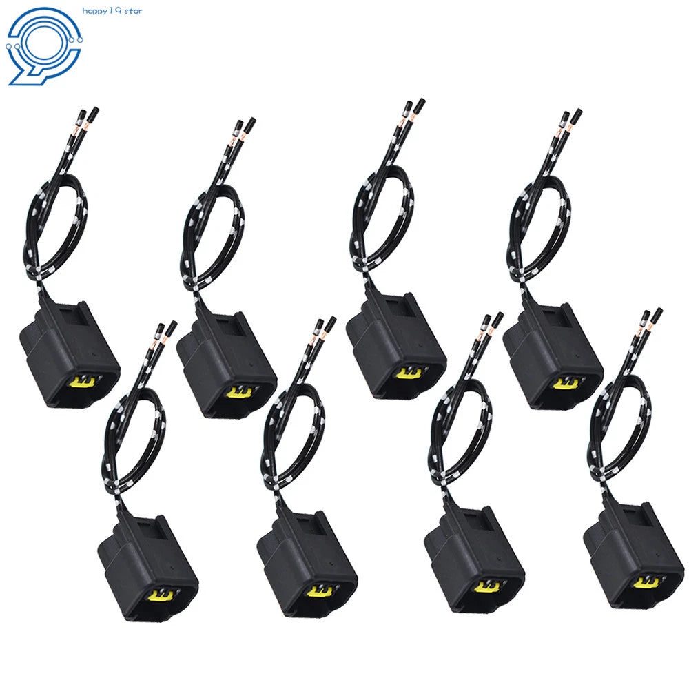 Set of 8 Modular Ignition Coil Connector Pigtail Plugs for Ford 4.6L 5.4L 6.8L (1997–2008)