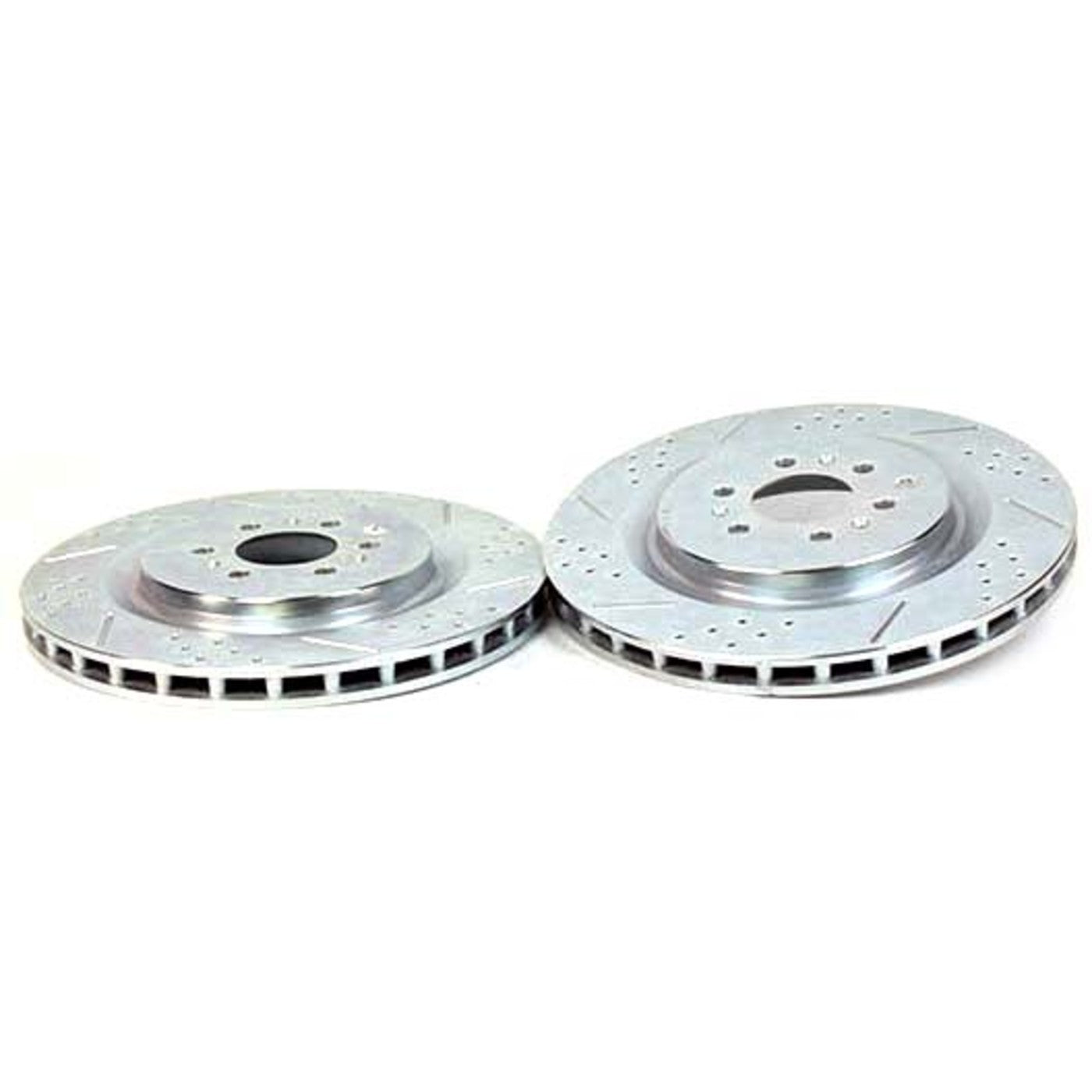 Set of 2 Brake Disc and Pad Kits for Toyota Sequoia