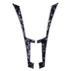 Forged Blue Console Panel Trim for Infiniti Q50 Q60 (2014-2019)