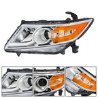 HID Headlight for Honda Odyssey (2011–2013) Driver/Left Side Clear