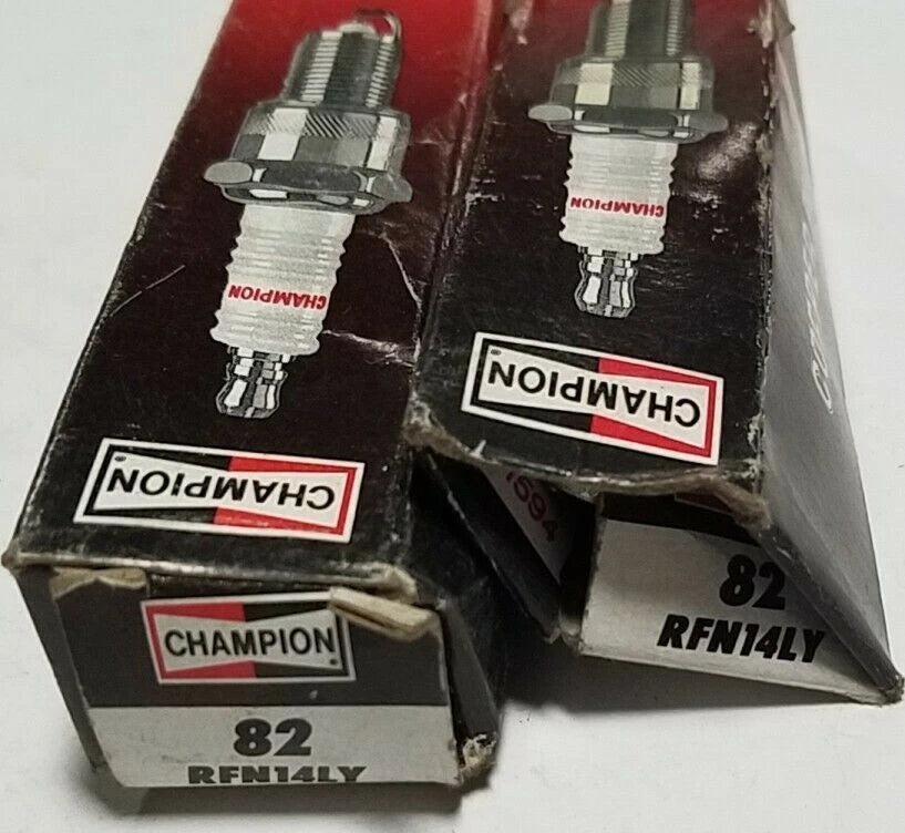 2 Pack RFN14LY Champion Spark Plugs for