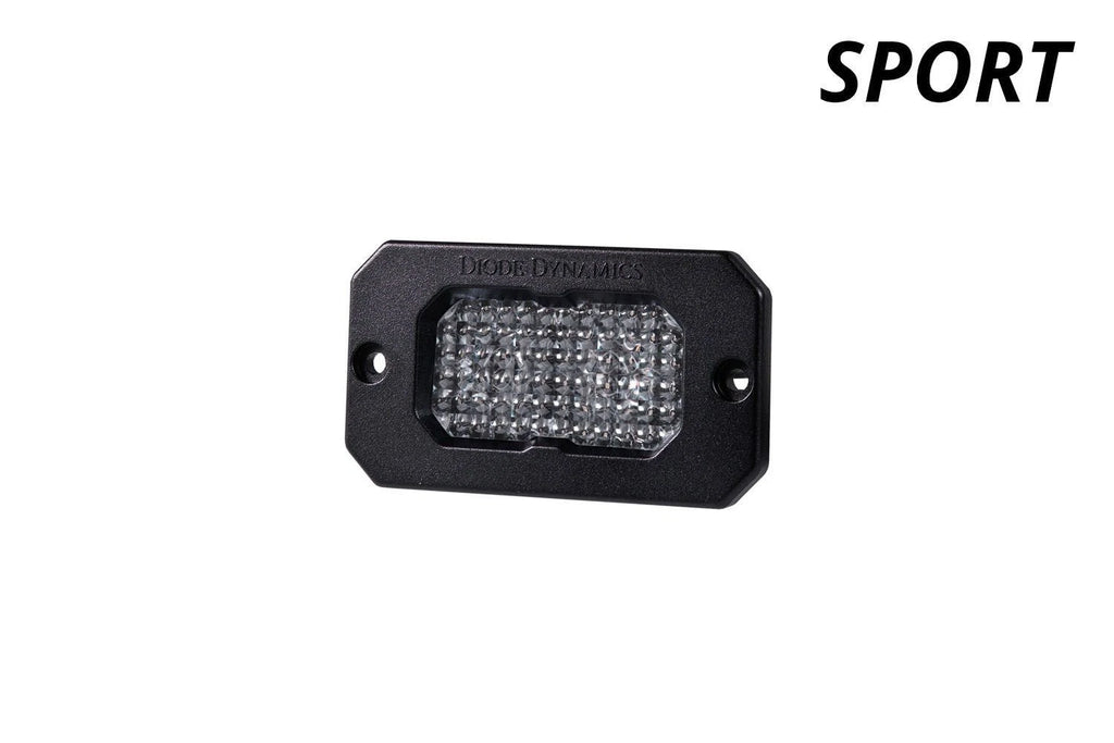 LED Pod Flush Mount Sport Combo 2in SAE White 6000K for Ford Ranger (2011–2018)
