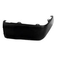 Replacement Matte/Textured Passenger Side Rear Bumper End w/o Park Assist Holes