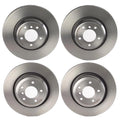 Front and Rear Vented High Carbon Disc Brake Rotors Kit for BMW E84 E90 E92 E93 (2007–2013)