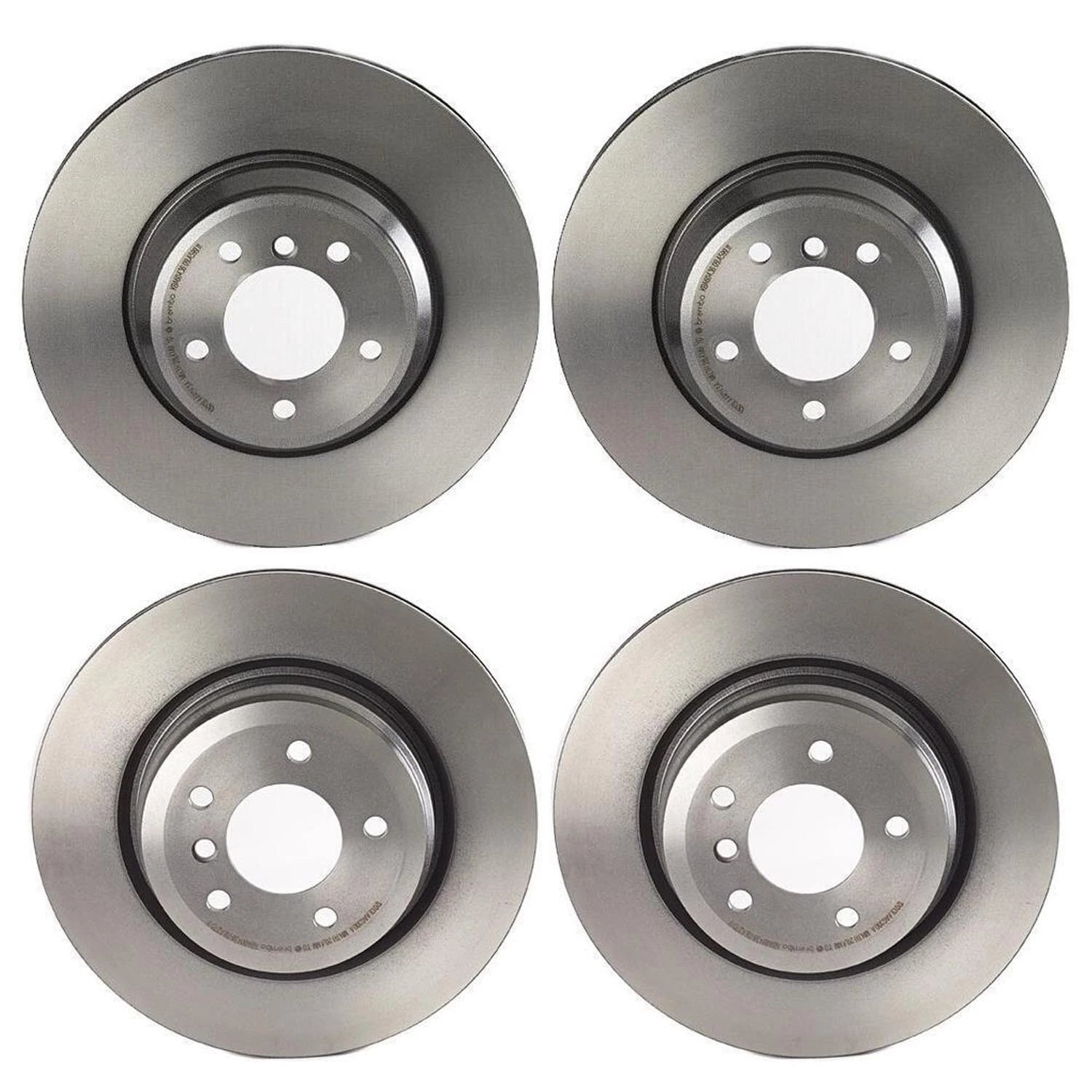 Front and Rear Vented High Carbon Disc Brake Rotors Kit for BMW E84 E90 E92 E93 (2007–2013)