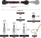 Front Sway Bar Link Quicker Disconnects for Jeep Wrangler TJ (1997–2006)