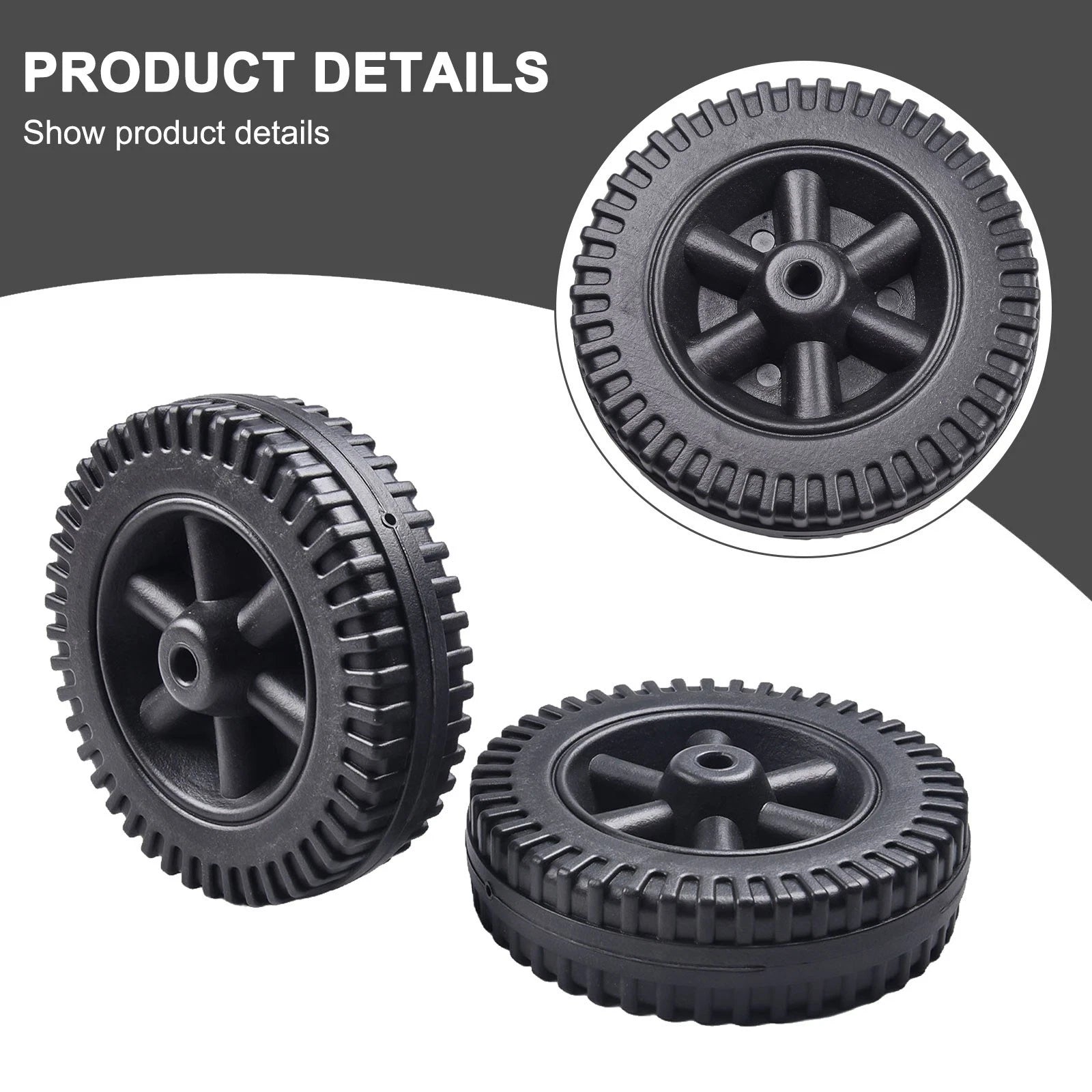 Grill Wheels for BBQ (Universal Fit)