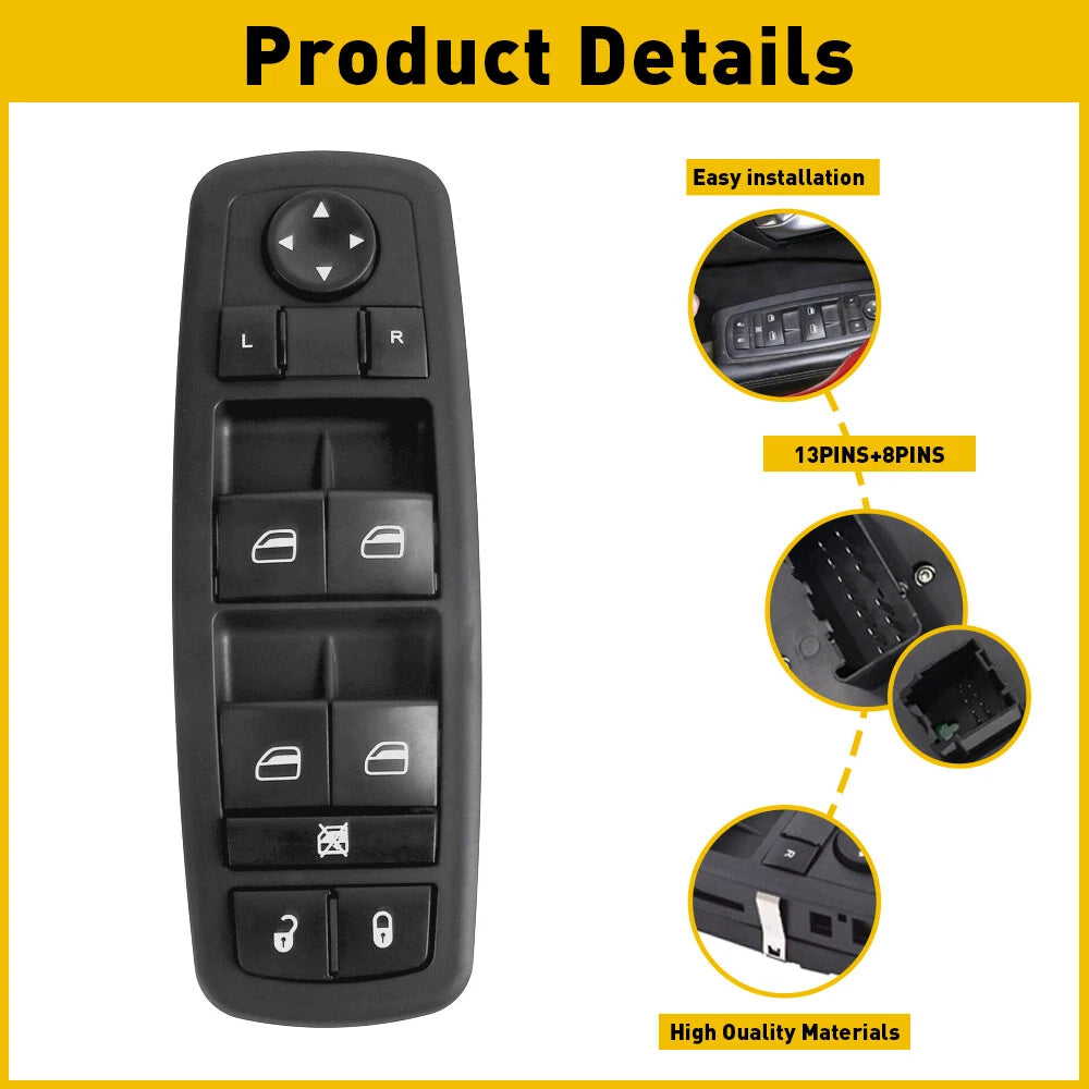Car Door Window Switch Control for Dodge Dart (2013-2016)